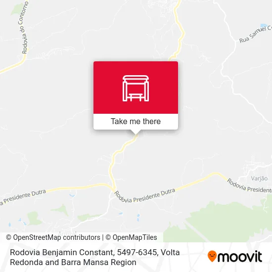 Rodovia Benjamin Constant, 5497-6345 map