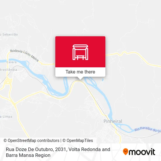 Rua Doze De Outubro, 2031 map