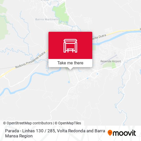 Parada - Linhas 130 / 285 map
