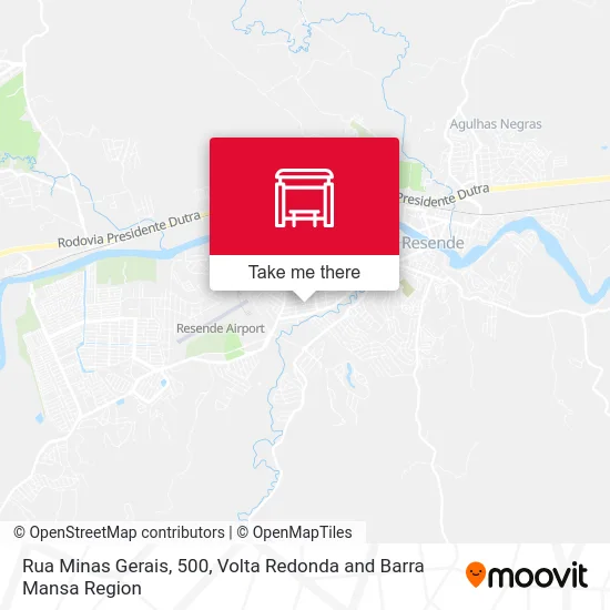 Rua Minas Gerais, 500 map