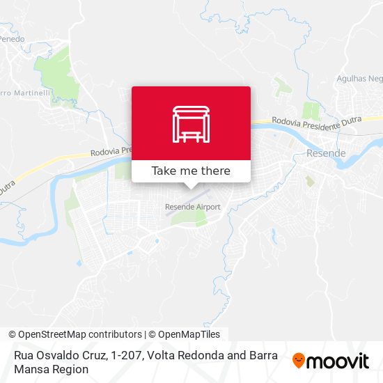 Rua Osvaldo Cruz, 1-207 map