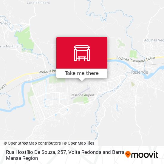 Rua Hostílio De Souza, 257 map