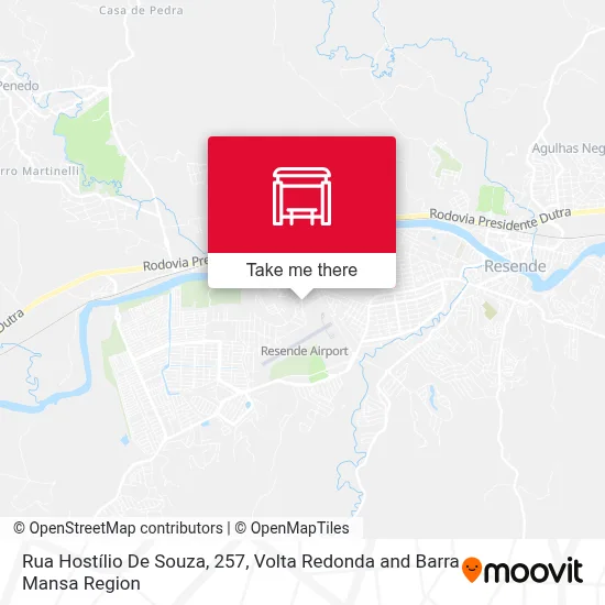 Rua Hostílio De Souza, 257 map