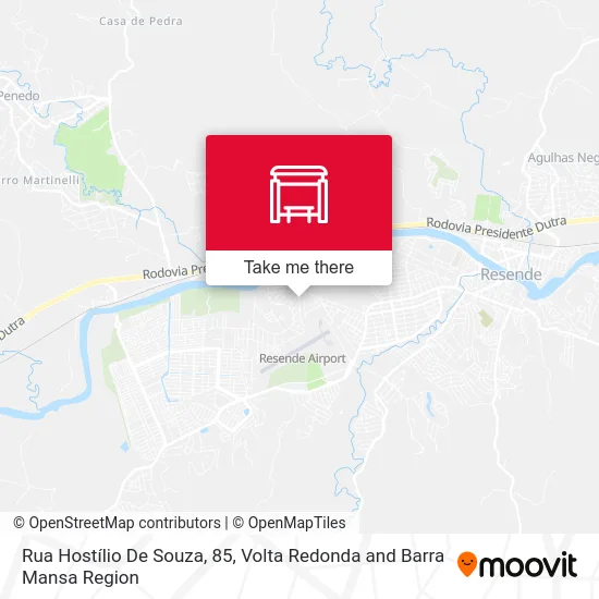Rua Hostílio De Souza, 85 map