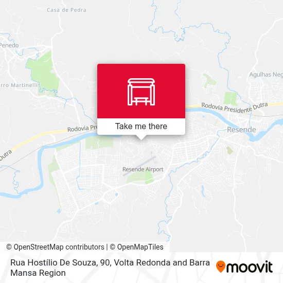 Rua Hostílio De Souza, 90 map