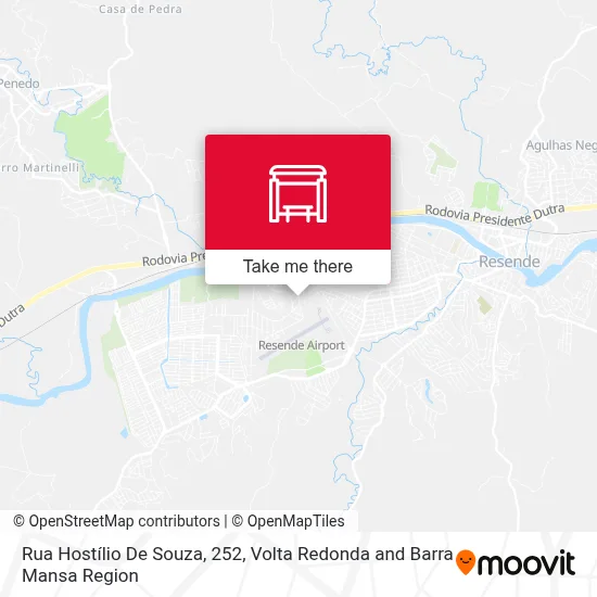 Rua Hostílio De Souza, 252 map