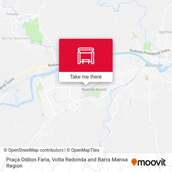 Praça Odilon Faria map