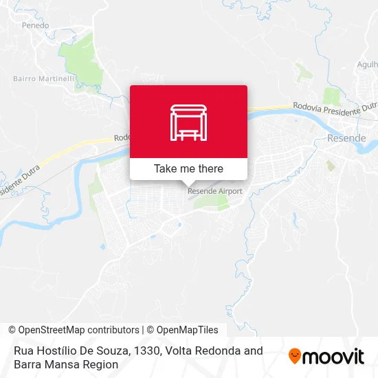 Rua Hostílio De Souza, 1330 map