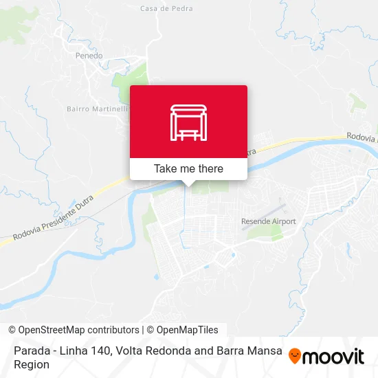 Parada - Linha 140 map