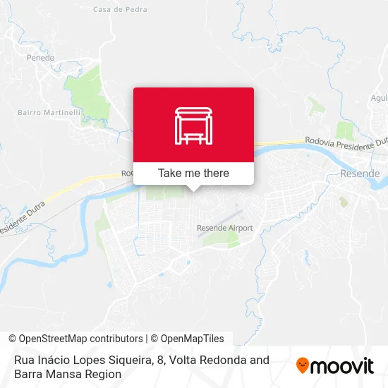 Rua Inácio Lopes Siqueira, 8 map