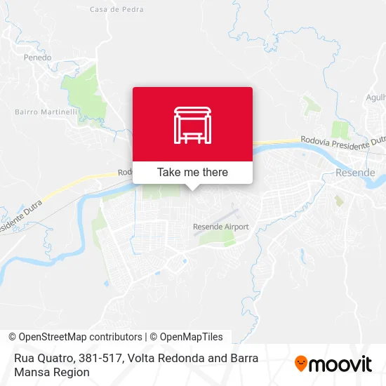 Rua Quatro, 381-517 map