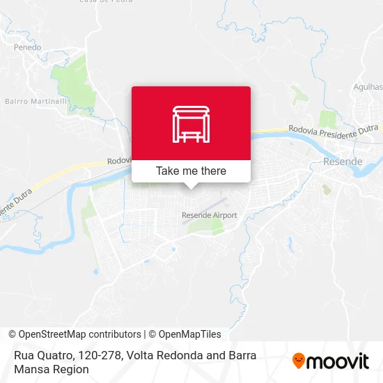 Rua Quatro, 120-278 map