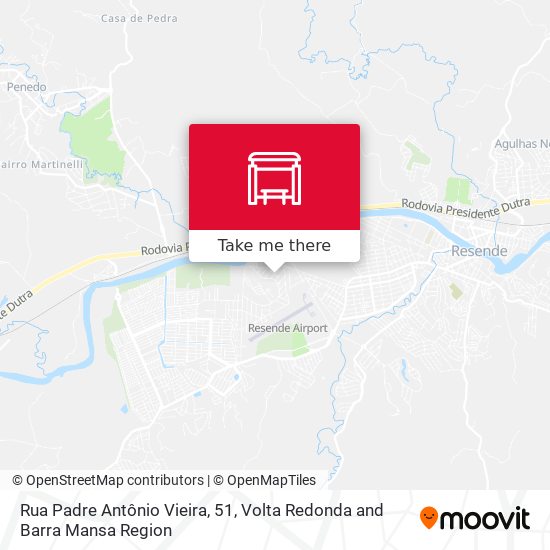 Mapa Rua Padre Antônio Vieira, 51