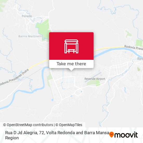 Rua D Jd Alegria, 72 map
