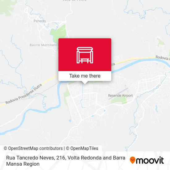 Rua Tancredo Neves, 216 map