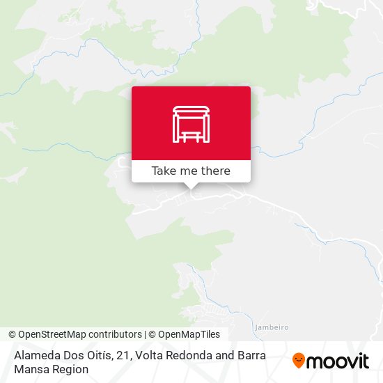Alameda Dos Oitís, 21 map
