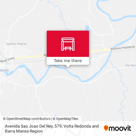 Avenida Sao Joao Del Rey, 579 map