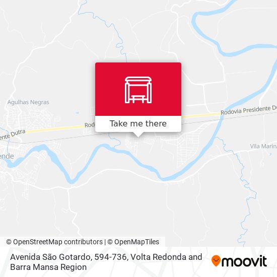 Avenida São Gotardo, 594-736 map