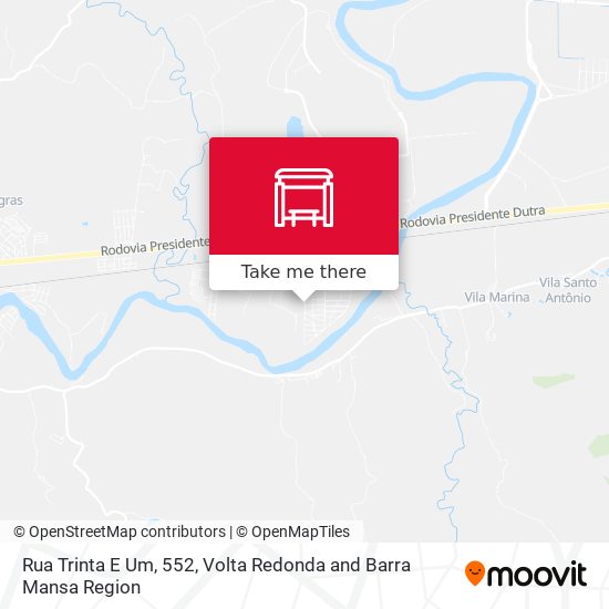 Rua Trinta E Um, 552 map