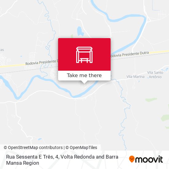 Rua Sessenta E Três, 4 map