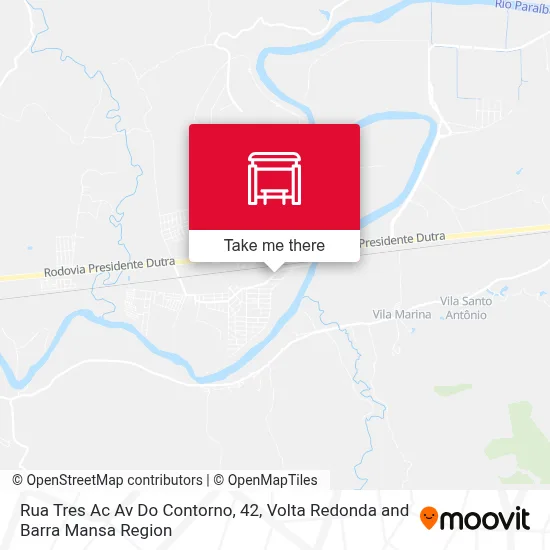 Rua Tres Ac Av Do Contorno, 42 map