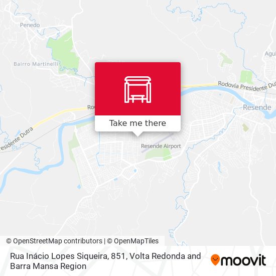 Rua Inácio Lopes Siqueira, 851 map
