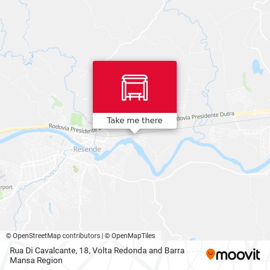 Rua Di Cavalcante, 18 map