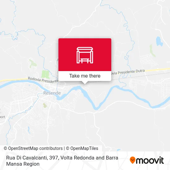 Rua Di Cavalcanti, 397 map