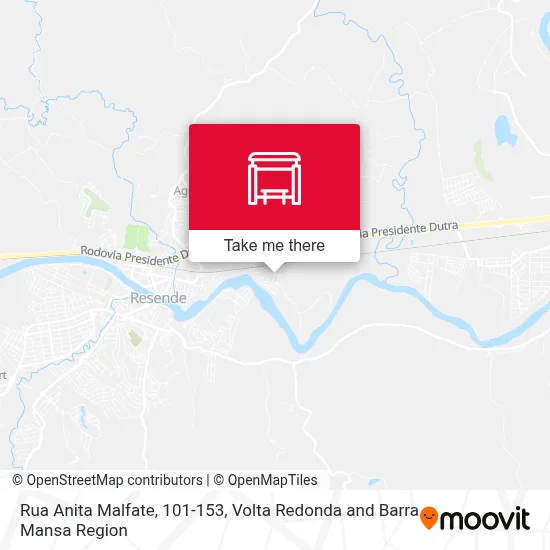 Rua Anita Malfate, 101-153 map