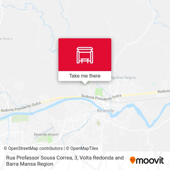 Rua Professor Sousa Correa, 3 map