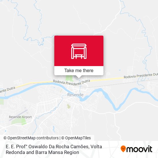 E. E. Prof° Oswaldo Da Rocha Camões map