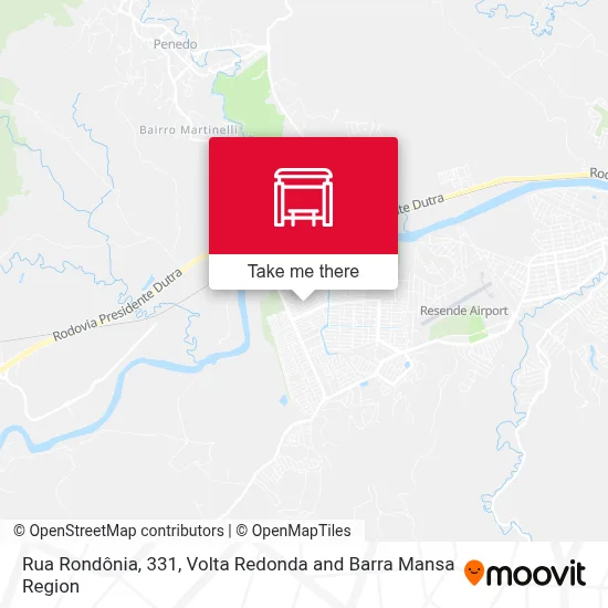 Rua Rondônia, 331 map