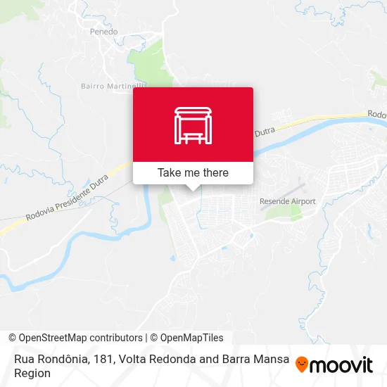 Rua Rondônia, 181 map