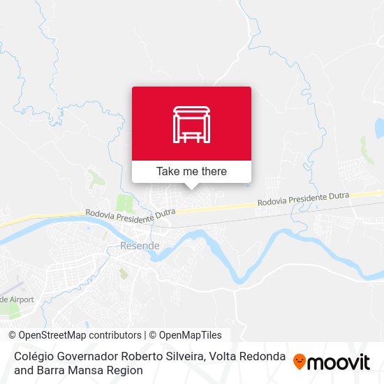 Colégio Governador Roberto Silveira map