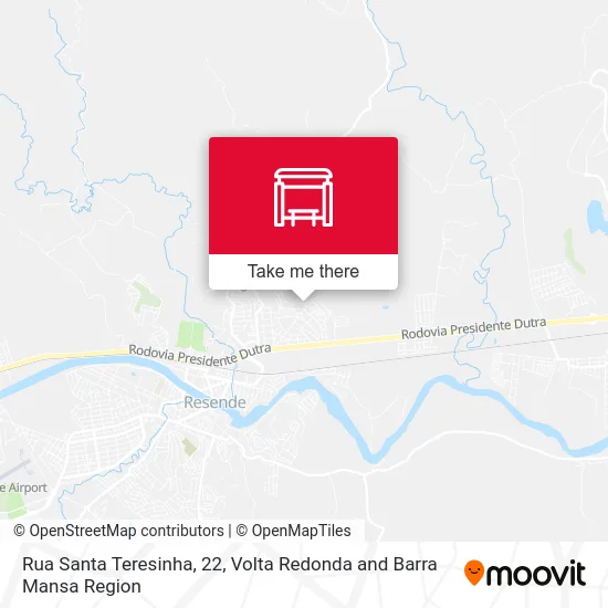 Rua Santa Teresinha, 22 map