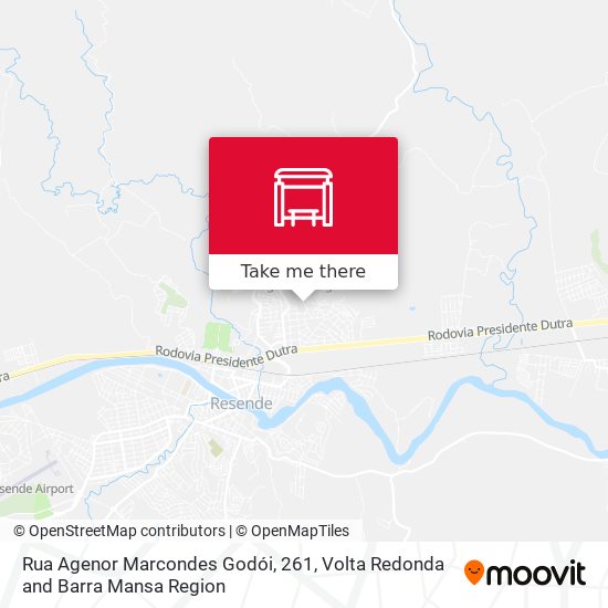 Rua Agenor Marcondes Godói, 261 map