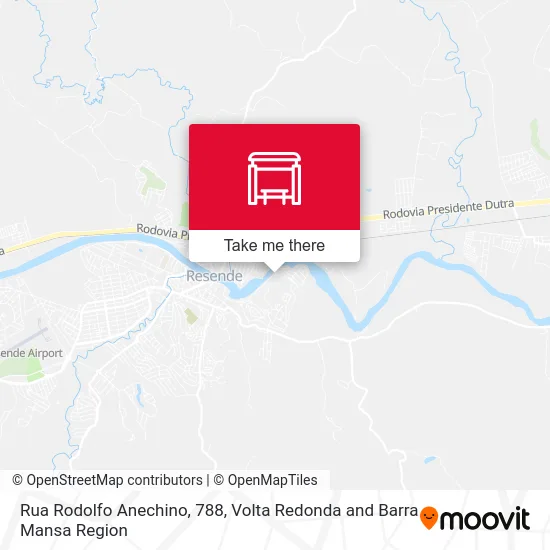 Rua Rodolfo Anechino, 788 map
