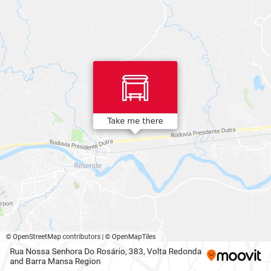 Rua Nossa Senhora Do Rosário, 383 map