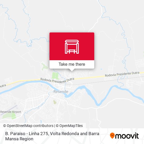 B. Paraíso - Linha 275 map