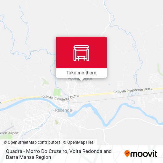 Quadra - Morro Do Cruzeiro map