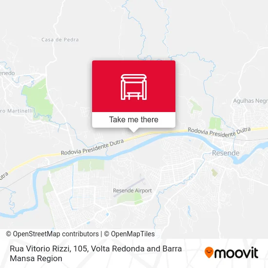 Rua Vitorio Rizzi, 105 map