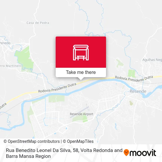 Rua Benedito Leonel Da Silva, 58 map