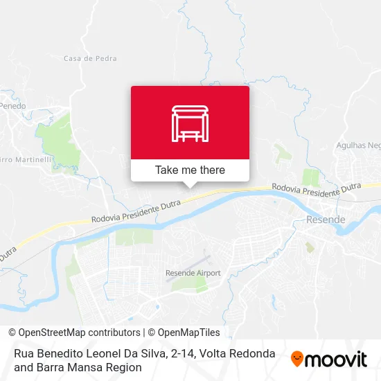 Rua Benedito Leonel Da Silva, 2-14 map