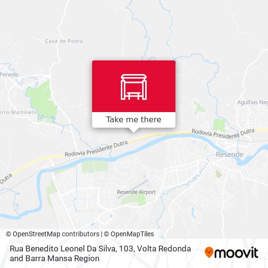 Rua Benedito Leonel Da Silva, 103 map