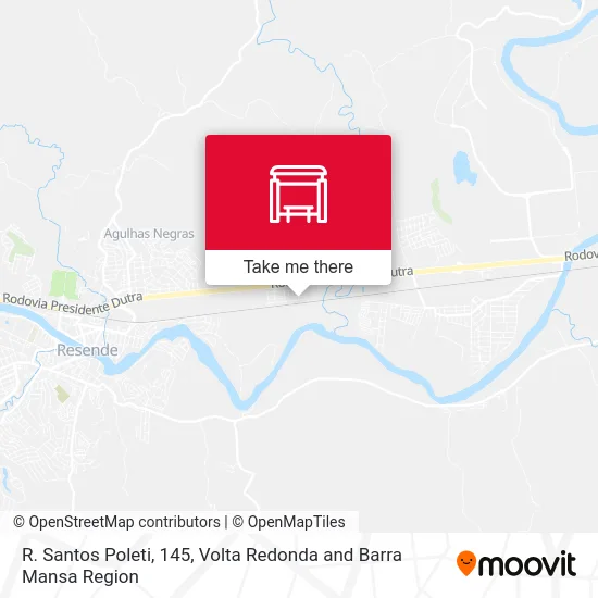 R. Santos Poleti, 145 map