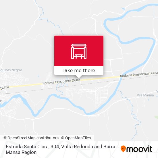 Estrada Santa Clara, 304 map