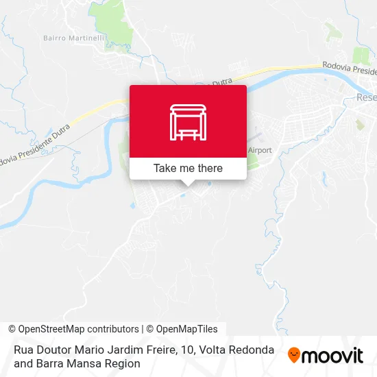 Rua Doutor Mario Jardim Freire, 10 map