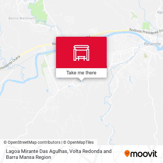 Lagoa Mirante Das Agulhas map