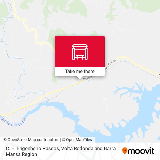 C. E. Engenheiro Passos map