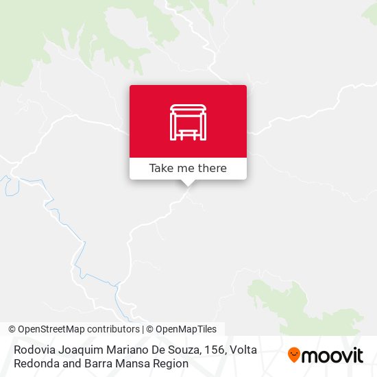 Rodovia Joaquim Mariano De Souza, 156 map
